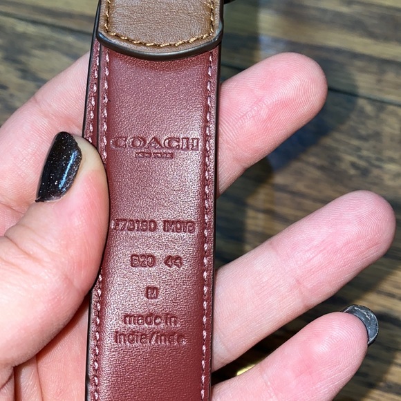 Brown coach belt! Brand new main image 4